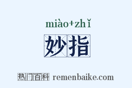 妙指是什么意思的图片